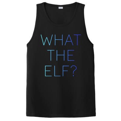 Trendy What The Elf Funny Gift PosiCharge Competitor Tank