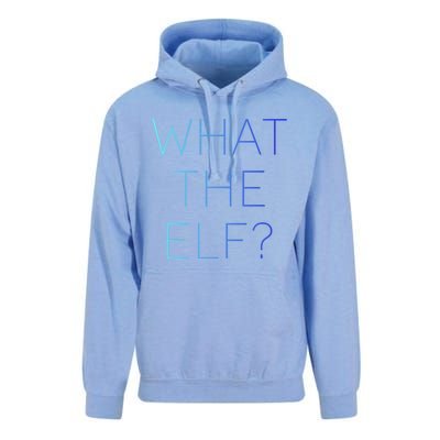 Trendy What The Elf Funny Gift Unisex Surf Hoodie