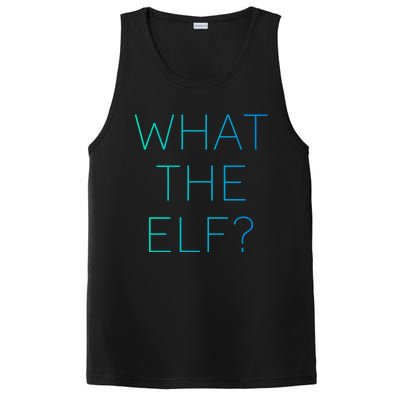 Trendy What The Elf Funny Gift PosiCharge Competitor Tank