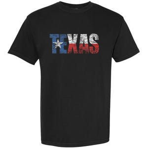 Texas Women Texas State Flag Garment-Dyed Heavyweight T-Shirt