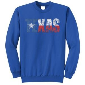 Texas Women Texas State Flag Sweatshirt