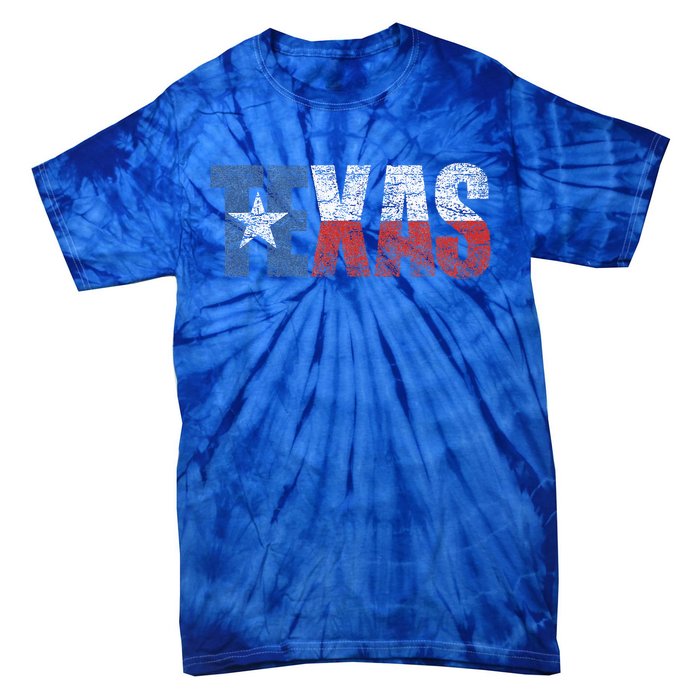 Texas Women Texas State Flag Tie-Dye T-Shirt