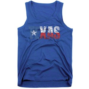 Texas Women Texas State Flag Tank Top