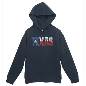 Texas Women Texas State Flag Urban Pullover Hoodie