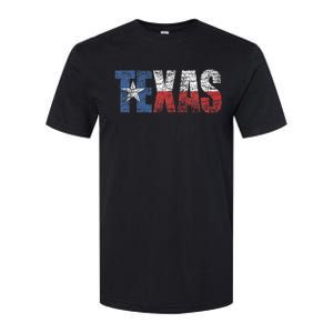 Texas Women Texas State Flag Softstyle CVC T-Shirt