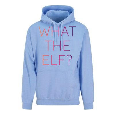 Trendy What The Elf Funny Gift Unisex Surf Hoodie