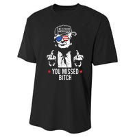 Trump Were Taking America Back You Missed Bitch Performance Sprint T-Shirt