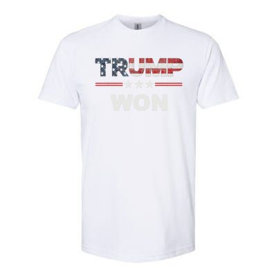 Trump Won Softstyle® CVC T-Shirt