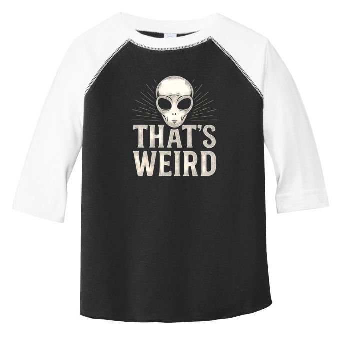 That's Weird Toddler Fine Jersey T-Shirt