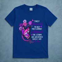 They Whispered To Her You Cannot Withstand The Storm Meaningful Gift T-Shirt