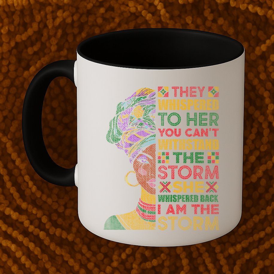 They Whispered To Her You Cannot Withstand The Storm Gift Mug