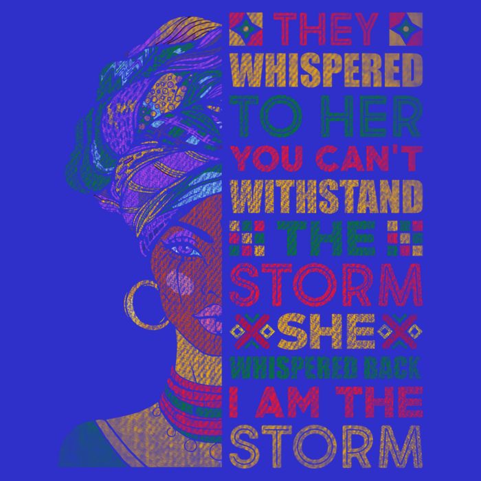They Whispered To Her You Cannot Withstand The Storm Gift Visor