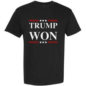 Trump Won Garment-Dyed Heavyweight T-Shirt