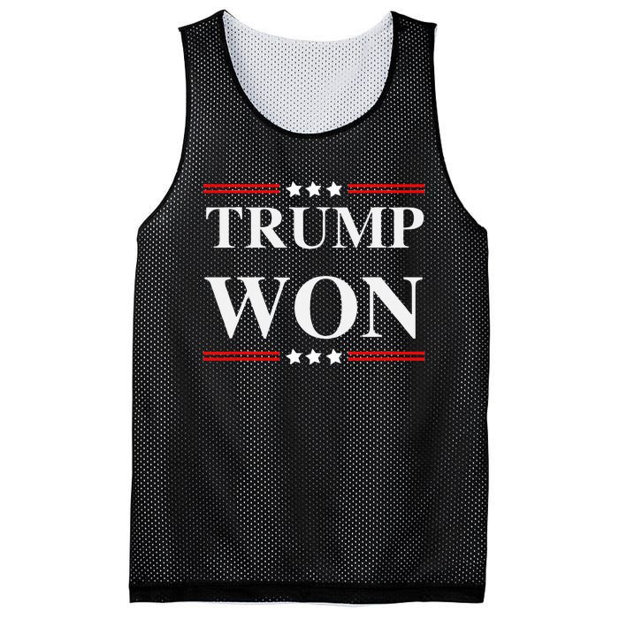 Trump Won Mesh Reversible Basketball Jersey Tank