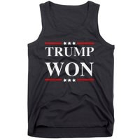 Trump Won Tank Top