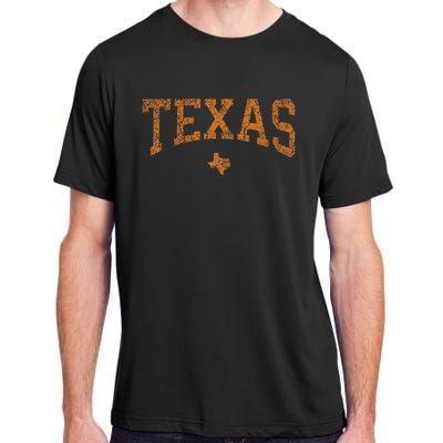 Texas Women Texas State Map Adult ChromaSoft Performance T-Shirt