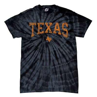 Texas Women Texas State Map Tie-Dye T-Shirt