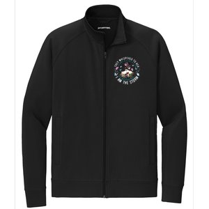 They Whispered To Her You Cannot Withstand The Storm Stretch Full-Zip Cadet Jacket