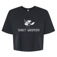 Turkey Whisperer Bella+Canvas Jersey Crop Tee