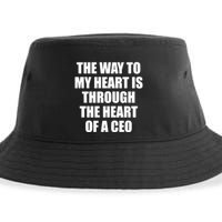 The Way To My Heart Is Through The Heart Of A Ceo Sustainable Bucket Hat