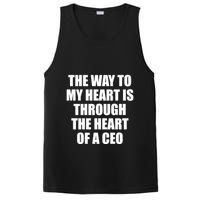 The Way To My Heart Is Through The Heart Of A Ceo PosiCharge Competitor Tank