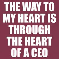 The Way To My Heart Is Through The Heart Of A Ceo 16oz Travel Tumbler