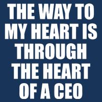 The Way To My Heart Is Through The Heart Of A Ceo Infant Baby Jersey Bodysuit