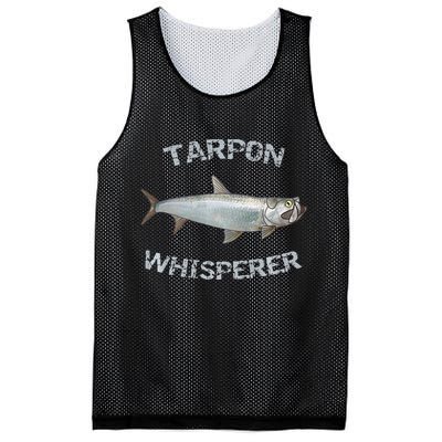 Tarpon Whisperer Tarpon Fishing Tarpon Premium Mesh Reversible Basketball Jersey Tank