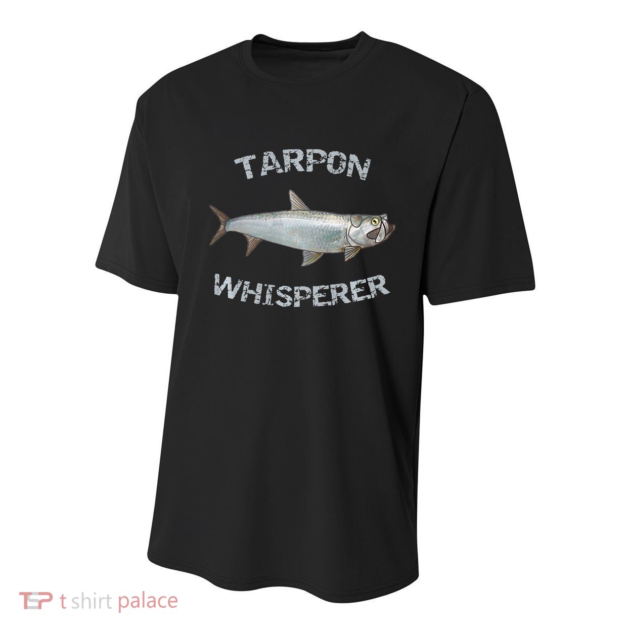 Tarpon Whisperer Tarpon Fishing Tarpon Premium Youth Performance Sprint T-Shirt