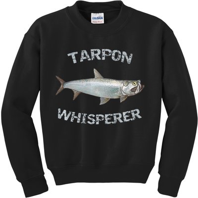 Tarpon Whisperer Tarpon Fishing Tarpon Premium Kids Sweatshirt