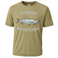 Tarpon Whisperer Tarpon Fishing Tarpon Premium Cooling Performance Crew T-Shirt