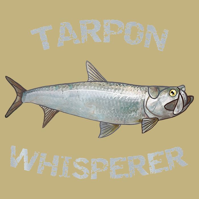 Tarpon Whisperer Tarpon Fishing Tarpon Premium Cooling Performance Crew T-Shirt