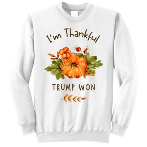 Trump Won Thanksgiving 2024 Election Sweatshirt