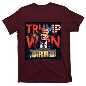 Trump Won Trump Wins 2024 Presidential Election 2024 Us Presidency T-Shirt