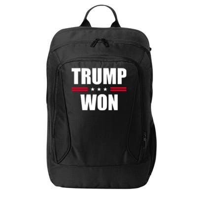 Trump Won City Backpack