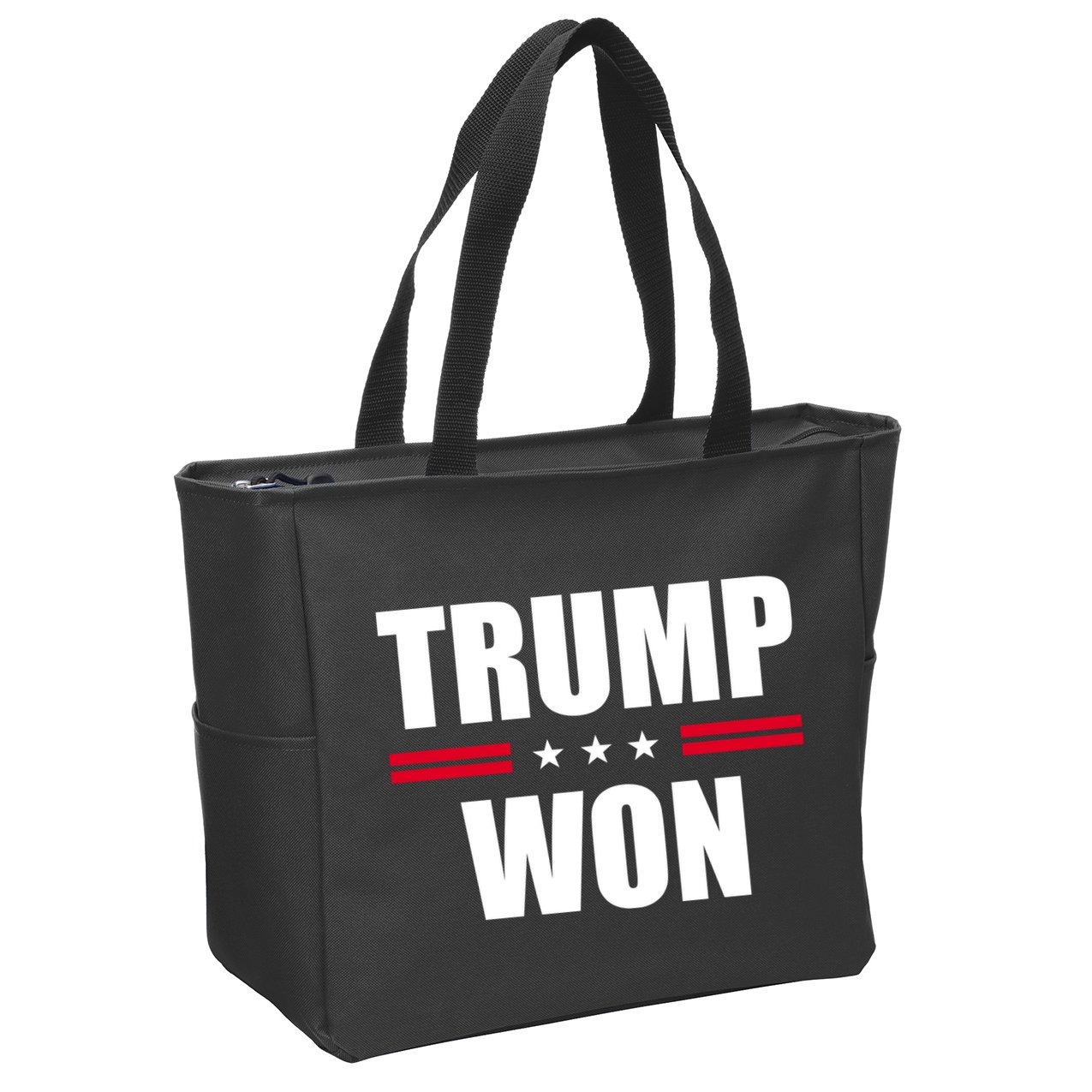 Trump Won Zip Tote Bag