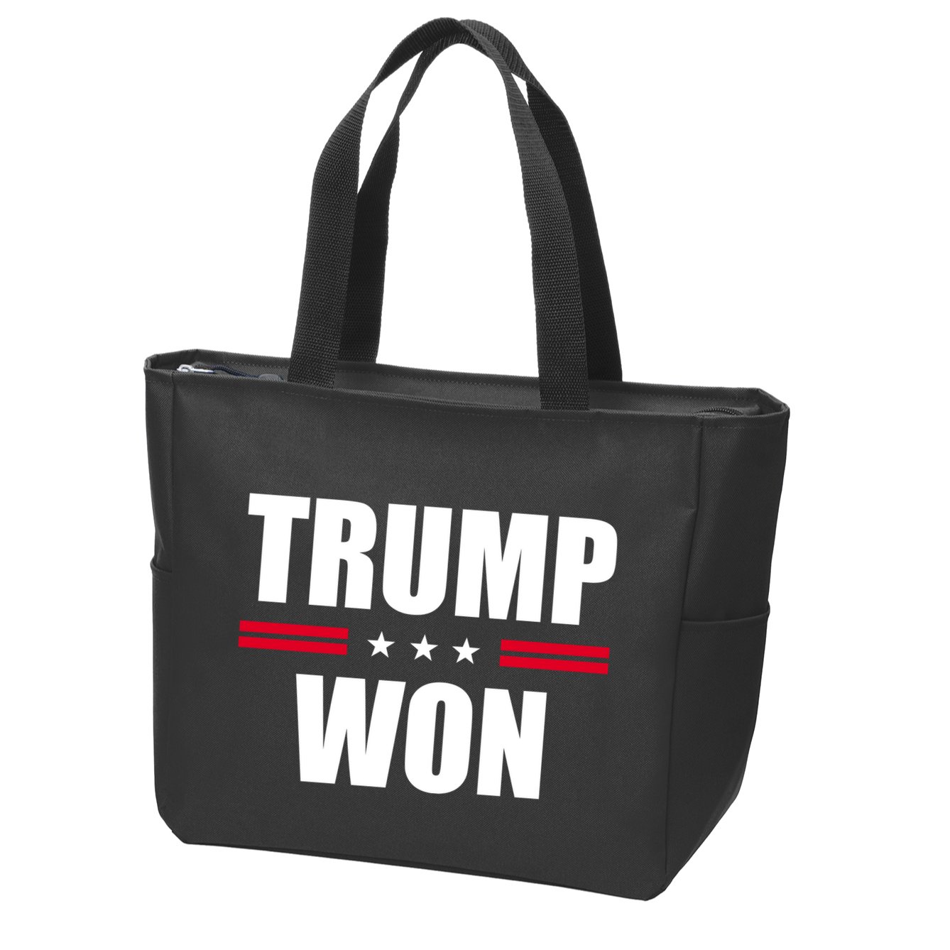 Trump Won Zip Tote Bag