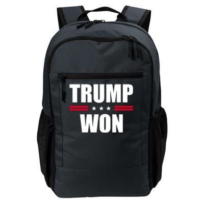 Trump Won Daily Commute Backpack