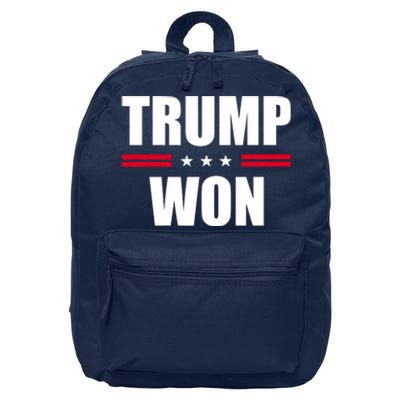 Trump Won 16 in Basic Backpack