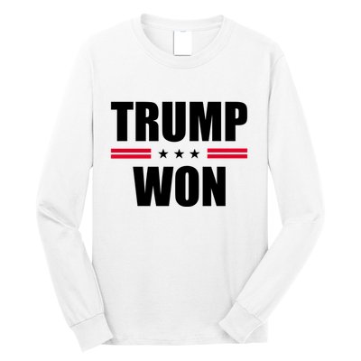 Trump Won Long Sleeve Shirt