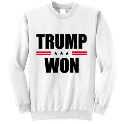 Trump Won Sweatshirt