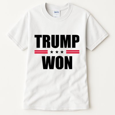 Trump Won Tall T-Shirt
