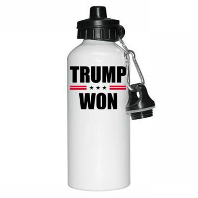 Trump Won Aluminum Water Bottle