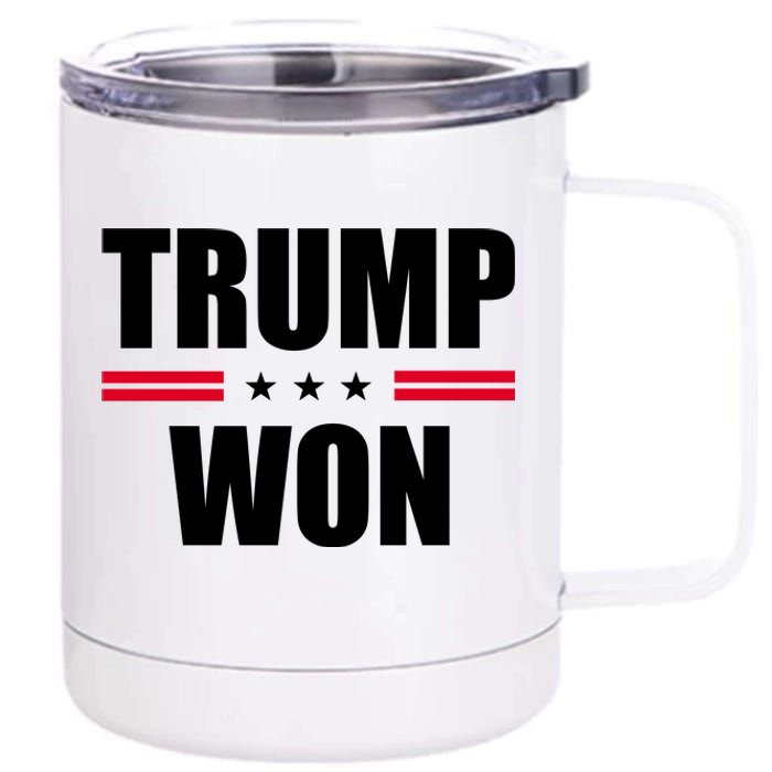 Trump Won 12 oz Stainless Steel Tumbler Cup