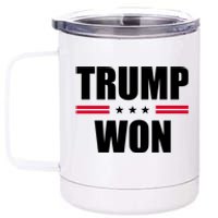 Trump Won 12 oz Stainless Steel Tumbler Cup