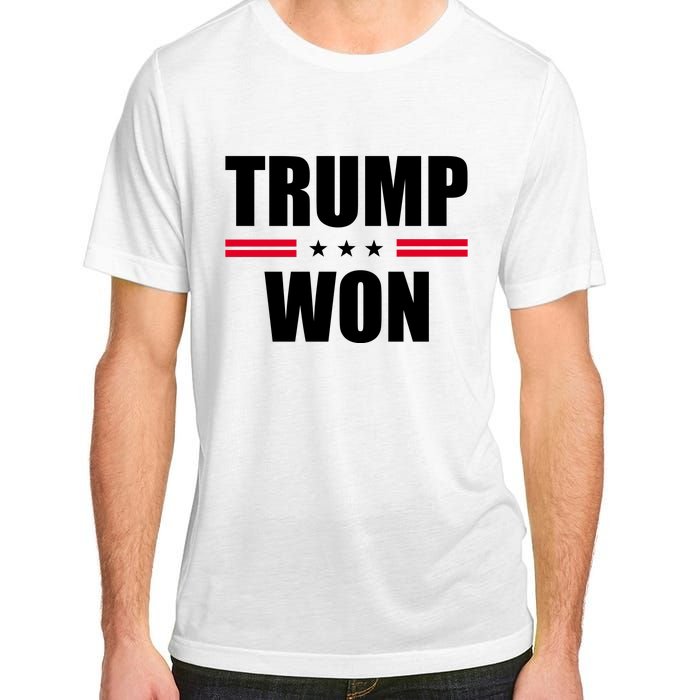 Trump Won Adult ChromaSoft Performance T-Shirt