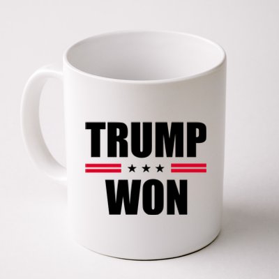 Trump Won Coffee Mug