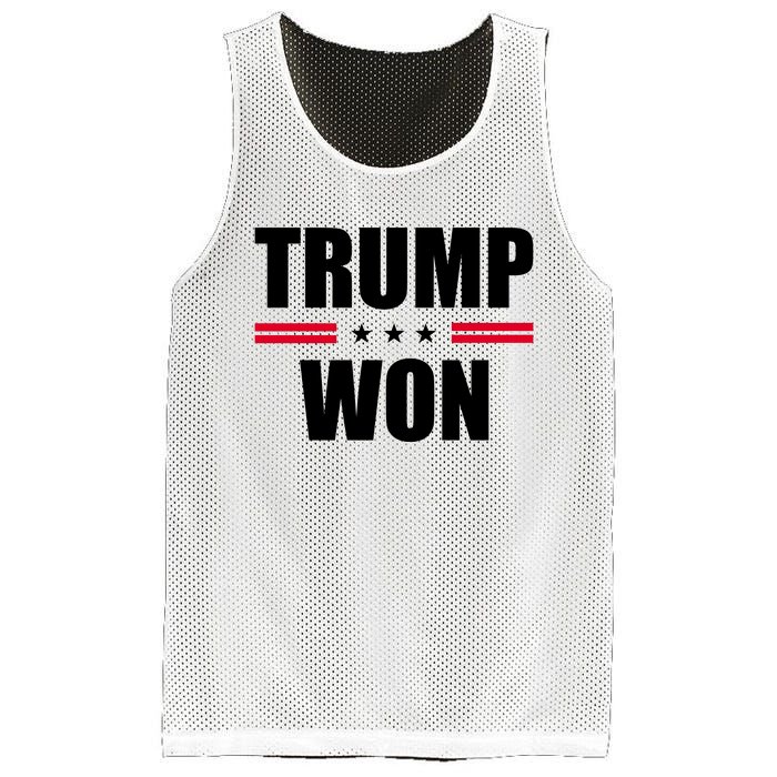 Trump Won Mesh Reversible Basketball Jersey Tank