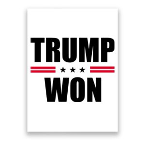 Trump Won Poster