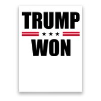 Trump Won Poster